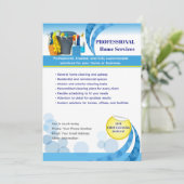 Clean Professional Editable Template  招待状 (スタンド正面)