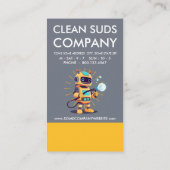 Clean Suds Wash Loyalty Punch Card ロイヤリティカード (裏面)