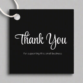 Clean Thank You Black & White製品パッケージ フェイバータグ