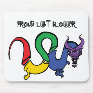 cleancolordragonbig [tranz]、誇り高いLGBTのブロガー マウスパッド