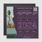 Cleaner Motto CTA QR-code 2026 Calendar Magnet (正面/裏面)
