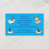 Cleanest Pup LLC名刺 名刺 (裏面)