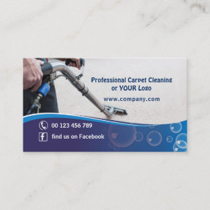Cleaning Carpet Companyのための名刺 名刺