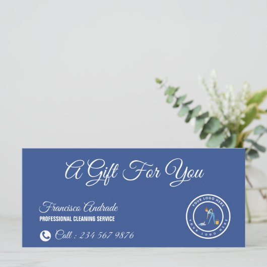 Cleaning Company | Custom Logo Cleaning Service (スタンド正面)