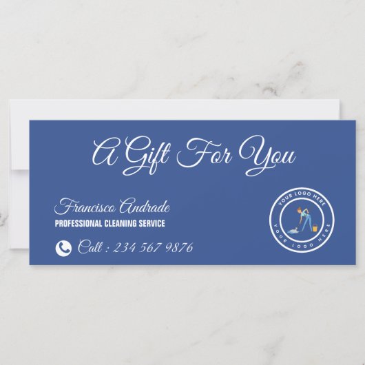 Cleaning Company | Custom Logo Cleaning Service (正面)