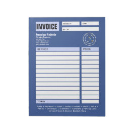 Cleaning Company | Custom Logo Cleaning Service ノートパッド