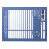 Cleaning Company | Custom Logo Cleaning Service ノートパッド (正面)