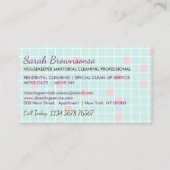 Cleaning Customer Sale Discount 紹介カード (裏面)