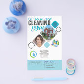 Cleaning Flyer - Shine organizing your Home | カスタム チラシ (シングル)