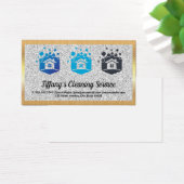 Cleaning Houseロゴ |メタリック金ゴールド (デスク)