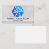 Cleaning Icons | Maid Supplies Business Card 名刺 (正面/裏面)