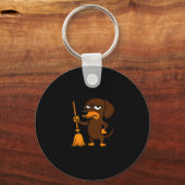 Cleaning Is Just Putting Stuff In Less Obvious Pla キーホルダー (正面)