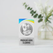 Cleaning Laundry Services 名刺 (スタンド正面)