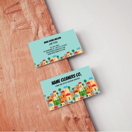 Cleaning Service 名刺