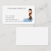 Cleaning  Service 名刺 (正面/裏面)