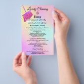 Cleaning Service House Office 保's Maid Pink チラシ (ハンドル)