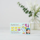 Cleaning Service Janitorial Lady Sale Gifts 割引カード (スタンド正面)