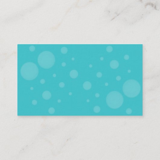 Cleaning Service Professional 名刺 (裏面)