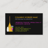 Cleaning Service Standard modern 名刺 (正面)