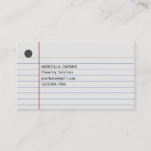 Cleaning Services 名刺 (正面)