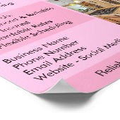 Cleaning Services Flyer | Editable House Cleaning  ポスター (角)