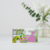 Cleaning Solutions | Spray Bottle | Janitorial  名刺 (スタンド正面)