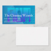 Cleaning Spray | Vacuum | Mop 名刺 (正面/裏面)