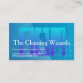 Cleaning Spray | Vacuum | Mop 名刺 (正面)