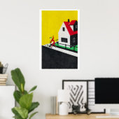 Cleaning the Street - Matchbox Print - Aesthetic ポスター (ホームオフィス)