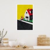 Cleaning the Street - Matchbox Print - Aesthetic ポスター (キッチン)