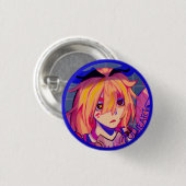 Cleanup girl Button 缶バッジ (正面&裏面)