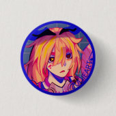 Cleanup girl Button 缶バッジ (正面)