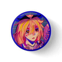 Cleanup girl Button