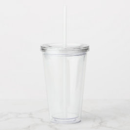 Clear 16 oz Acrylic Tumbler for Cold Beverages アクリルタンブラー