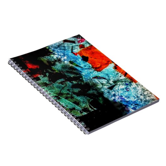 Clear abstract Spiral Photo Notebook,Ordinary book ノートブック (右側)