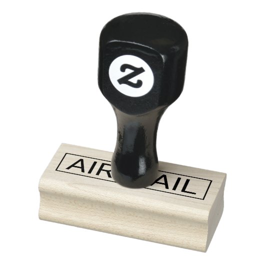 Clear Air Mail Rubber Stamp Crisp Print Mark ラバースタンプ (スタンプ)