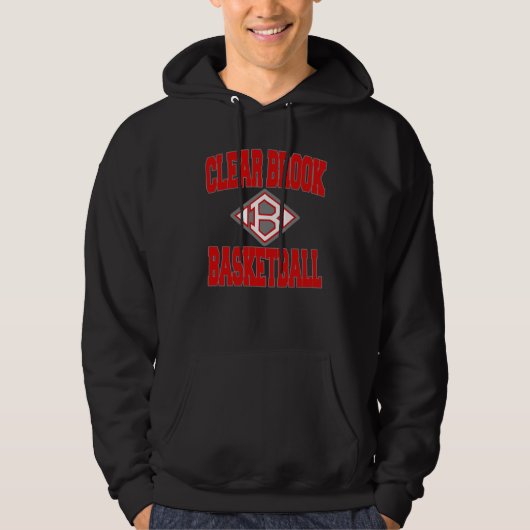 Clear Brook Wolverines Basketball パーカ (正面)