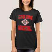 Clear Brook Wolverines Basketball Tシャツ (正面)