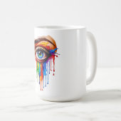 Clear eye コーヒーマグカップ (正面右)