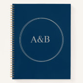 Clear Focus Geometric Design ノートブック (正面)