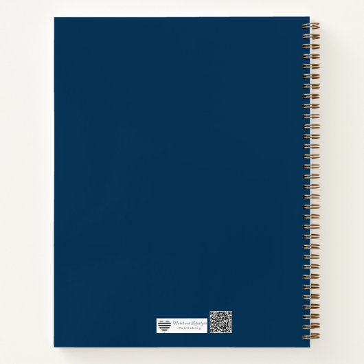 Clear Focus Geometric Design ノートブック (裏面)