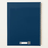 Clear Focus Geometric Design, Hard Cover, Black Sp プランナー手帳 (裏面)