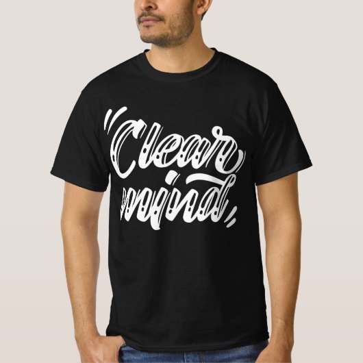 Clear Mind Yoga Training Shirt Tシャツ (正面)