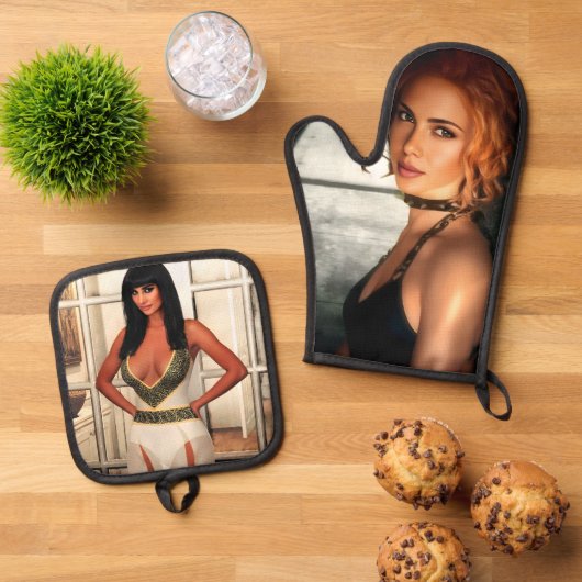 Clear Shadows and Back to That Special Place 鍋つかみ&鍋敷きセット (トップダウン)