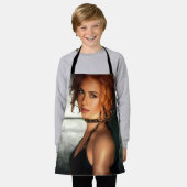 Clear Shadows apron エプロン (着用した状態)