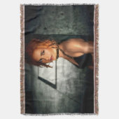 Clear Shadows throw blanket スローブランケット (正面縦)