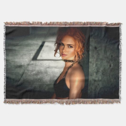 Clear Shadows throw blanket スローブランケット (正面)