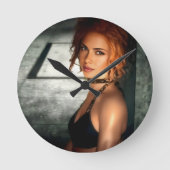 Clear Shadows wall clock ラウンド壁時計 (正面)