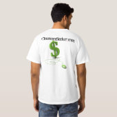 ClearanceSeekerのTシャツの背部プリント Tシャツ (裏面フル)