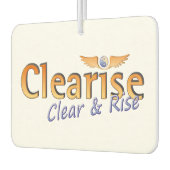 Clearise Logo カーエアーフレッシュナー (左)